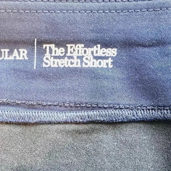 NWT CROFT & BARROW Women High Rise Stretchy Blue Bermuda Shorts Plus Size 24W - Picture 4 of 7